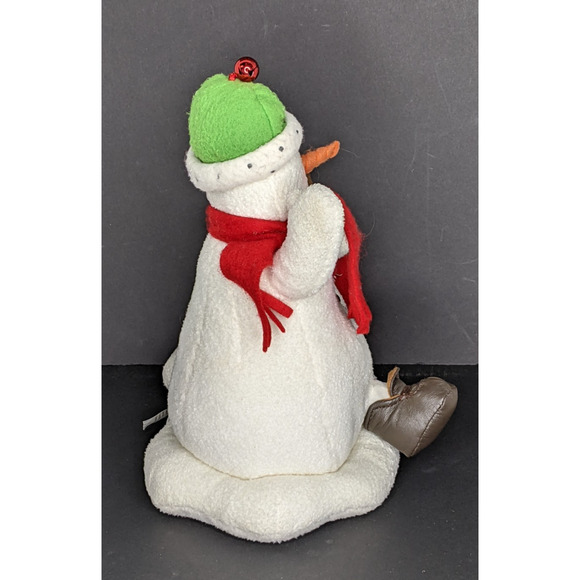 2004 Jingle Pals Snowman Dog Snow What Fun! Animated Singing Works Batteries - Picture 6 of 9